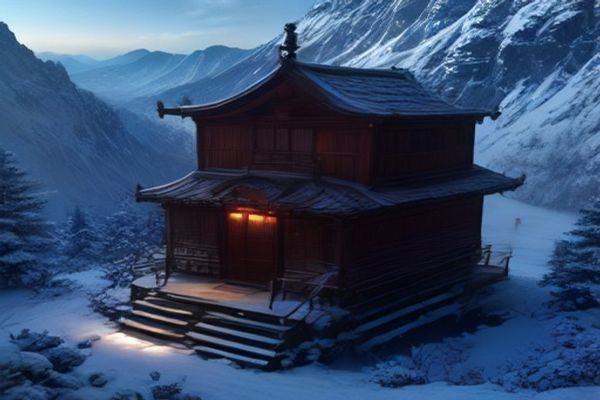 情侣在旅行途中背对镜头牵手走向远处，背景是壮阔的自然风景，展现情侣拍照姿势的构图美感