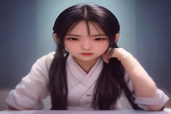 情侣在超市购物时自然牵手，女生靠近男生低声说话，两人表情轻松愉快，展示情侣日常互动姿势的自然状态